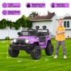 12V Kids Ride On Truck, Toddlers Battery Powered Electric Vehicle with Remote Control - 4 of 4