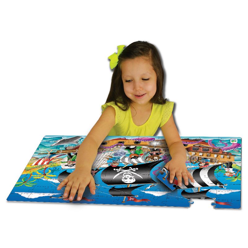 The Learning Journey Puzzle Doubles! Glow in the Dark! Pirate Ship (100 pieces), 5 of 9
