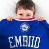 Sleep Squad Philadelphia 76ers Joel Embiid 60 x 80 Raschel Plush Blanket - 3 of 4
