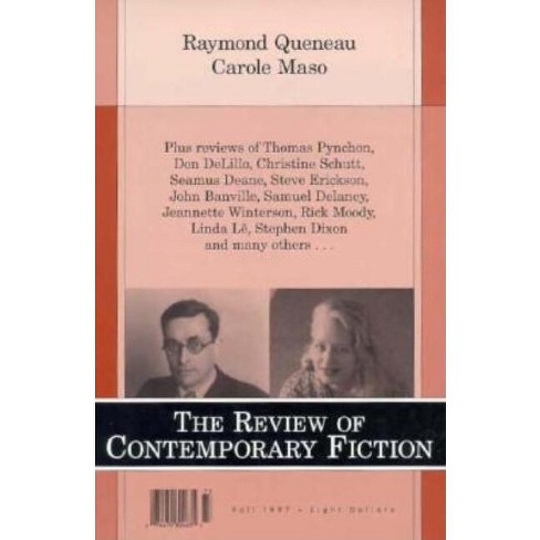 Raymond Queneau/Carole Maso, Vol. 17, No. 3 - (Review of Contemporary  Fiction) by John O'Brien (Paperback)