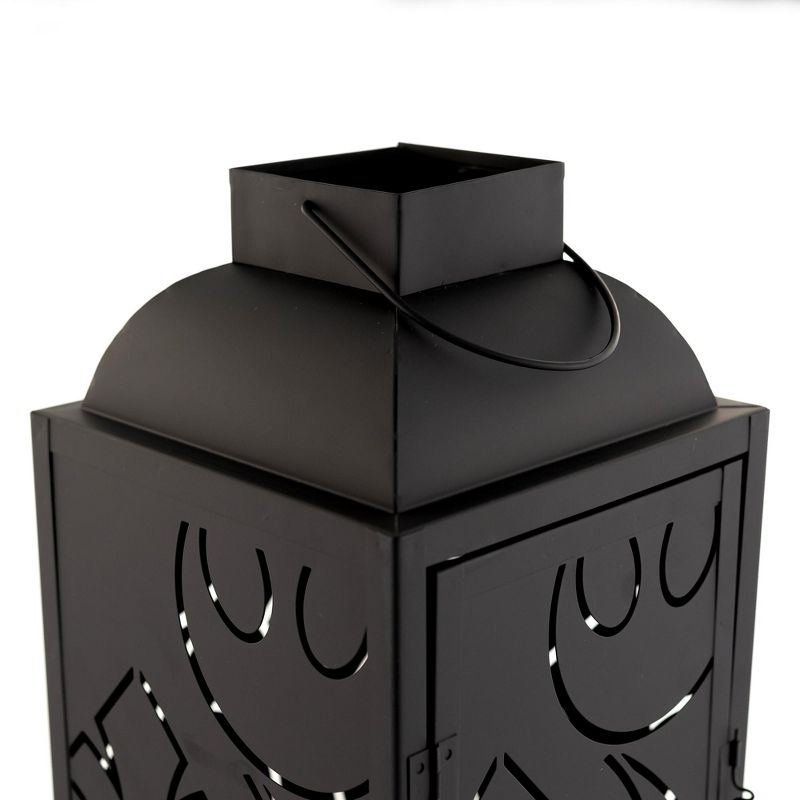 Seven20 Star Wars Black Stamped Lantern | Rebel Insignia Pattern | 14 Inches Tall, 3 of 7