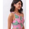 Tiger Queen One-Shoulder Crop Top - 3 of 4