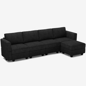 Belffin 5 Seats + 6 Sides Modular Terry Sofa with Storage Seat - 1 of 4