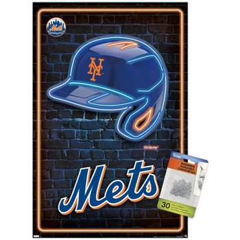 MLB New York Mets - Logo 16 Wall Poster, 14.725 x 22.375 