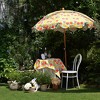 LAGarden Our Beach Portable Umbrella for Sand Beech Wood Pole Carry Bag - 2 of 4