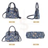 Signare USA Jane Austen Blue Convertible Top Handle Handbag - 2 of 4