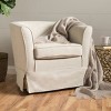 Swivel Modern Upholstered Accent Chair, 360° Rotating Lounge Chair with Removable Cover for Living Room or Reading Nook - The Pop Home - 2 of 4