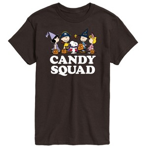 Men's - Peanuts - Candy Squad Short Sleeve Graphic T-Shirt - 1 of 4
