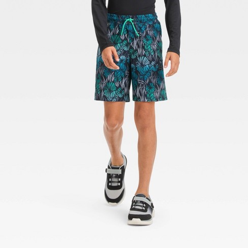 Boys' Hybrid Shorts - All In Motion™ Black Onyx XS