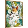 Amanti Art Dogs Life Jungle by Justyna Jaszke Framed Canvas Wall Art - 2 of 4