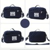 Dimensional diamond pattern Crossbody bag, suitable for leisure commuting, lightweight and easy to carry, essential for daily travel - 3 of 4