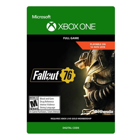 Fallout 76 digital code xbox sales one free