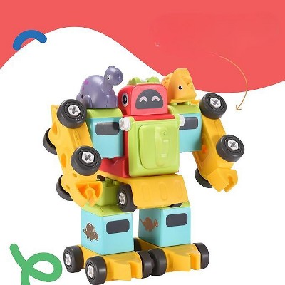 Photo 1 of Dazmers Kids Transformer Dinosaur Robots, Set of 77