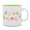 Silver Buffalo Sanrio Hello Kitty and Friends Mushroom Crew 20-Ounce Ceramic Camper Mug - 2 of 4