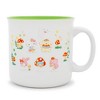 Silver Buffalo Sanrio Hello Kitty and Friends Mushroom Crew 20-Ounce Ceramic Camper Mug - image 2 of 4