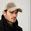 Anna-Kaci Cozy Plush Textured Baseball Cap with Soft Fleece Feel - 2 of 2