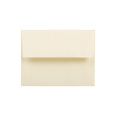 JAM Paper A2 Strathmore Invitation Envelopes 4.375 x 5.75 Ivory Wove 900919415