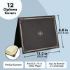 Best Paper Greetings 12-Pack Black Certificate Holders for Diplomas, Awards, Certifications (fits 8.5x11 Letter-Size Documents) - 4 of 4