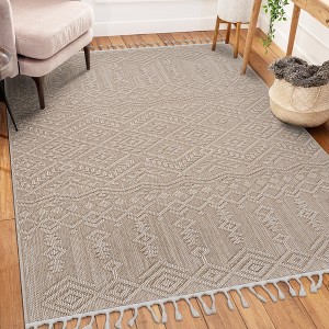 4X6 Outdoor Area Rug/Medallion Indoor - 1 of 4