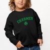 The Juniper Shop Charmer Clover Toddler Graphic Sweatshirt - 2 of 3