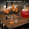 Dexmalle 53.7" Farmhouse Kitchen Island with Power Outlet - 4 of 4