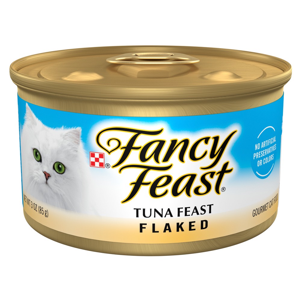 UPC 050000001248 product image for Purina Fancy Feast Flaked Gourmet Wet Cat Food with Fish Flavor - 3oz | upcitemdb.com