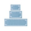 24x72" Cotton Tufted Bath Rug, Water Absorbing Carpet at the Bathroom Entrance - 3 of 3