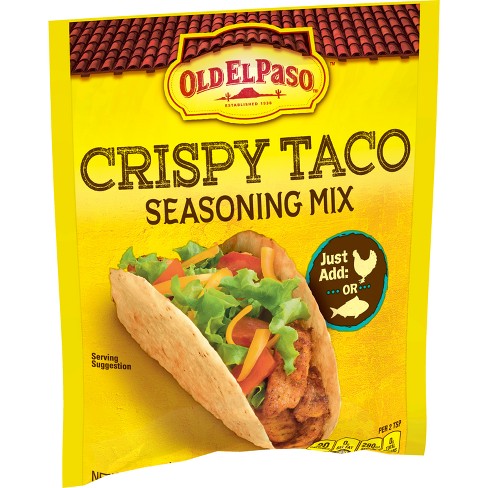 Old El Paso Crispy Taco Seasoning Mix 1oz Target - old el paso tcos roblox id code