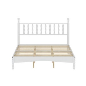 TiramisuBest 43" Solid Oak Wood Bench with Woven Cane Seat, Natural Dining Bench for Bedroom, Entryway, Living Room, Compact & Breathable - 1 of 4