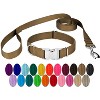 Country Brook Petz Premium Nylon Dog Collar and Leash Set for Small Medium Large Dogs - Vibrant 30+ Color Selection - 2 of 4