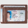 Alpine Swiss Harper Mens RFID Slim Money Clip Front Pocket Wallet Minimalist Leather ID Card Holder - 2 of 4