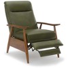 Lyngins Modern Massage Recliner with Adjustable Footrest & Wood Arm,Accent Lounge Chair for Bedroom,Living Room - 2 of 4