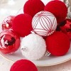 25pcs Christmas Balls, 2.36 Inch Shatterproof Xmas Tree Ornaments for Gift Wrapping, Party Supplies & Christmas Home Decor - 4 of 4