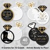 Big Dot of Happiness Nash Bash - 4 Nashville Bridal Shower Games - 10 Cards Each - Gamerific Bundle - 2 of 4
