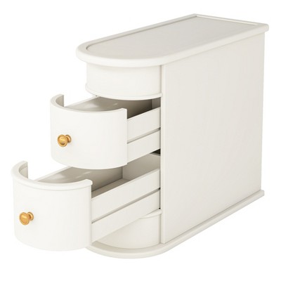 Tribesigns No Assembly Required Narrow Solid Wood Accent Table