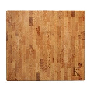 Personalization Mall Initial Personalized Butcher Block Cutting Board, 16" x 18 " - 1 of 1