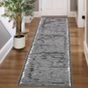 Washed Back Foldable Printed Carpet-Modern-Hand Painted Line, Modern Design Carpet, Modern Carpet, Washed Back Carpet - 3 of 4