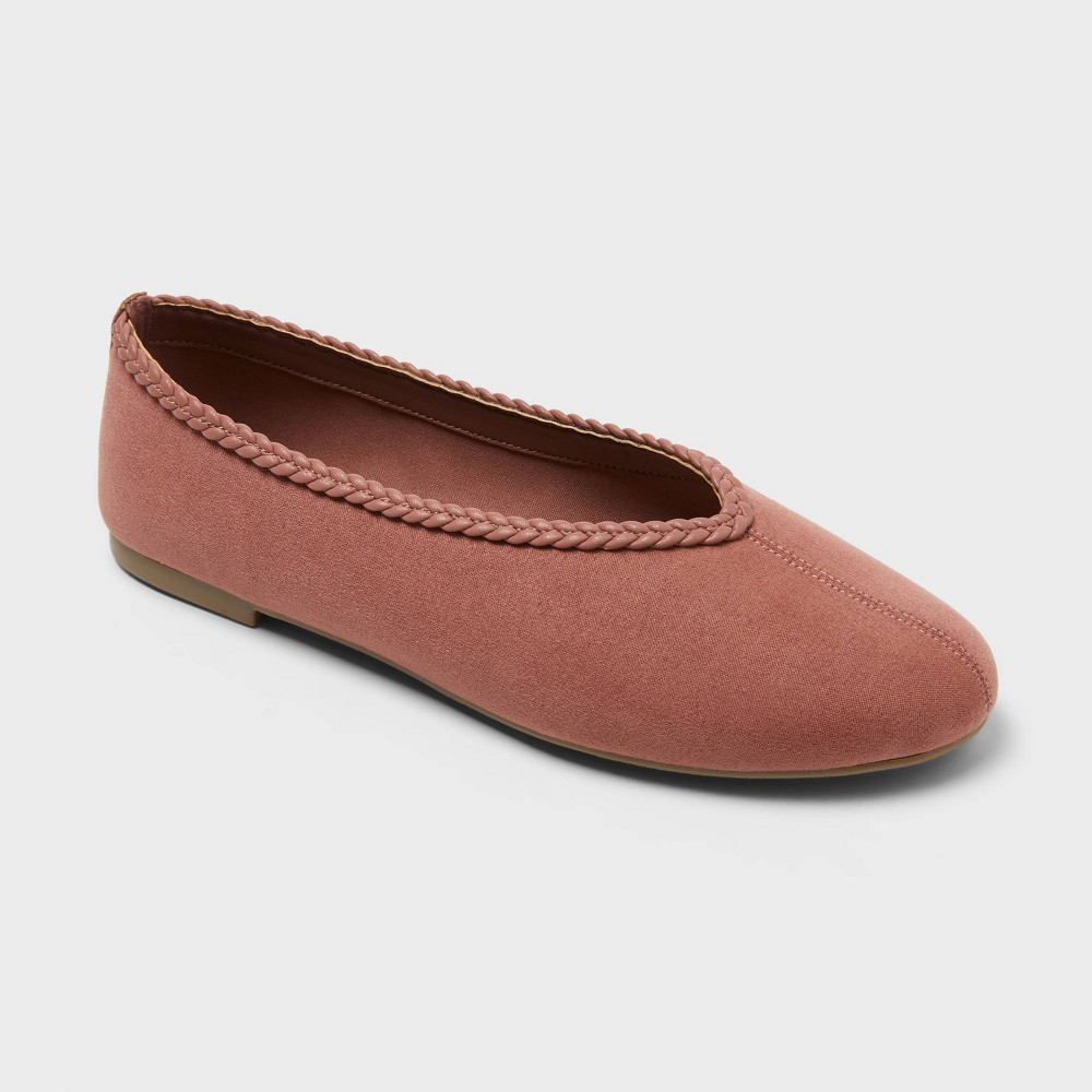 Women's Martha Flats - A New Day™ Rose Pink 5