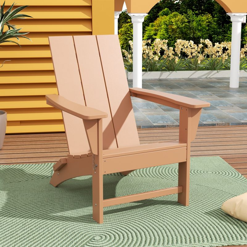 WestinTrends Ashore Modern Outdoor Patio Folding Adirondack Chair, 2 of 6