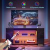 Pinmoco 47'' TV Stand for TVs up to 55", Gaming Entertainment Center with LED Lights - 4 of 4