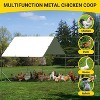 One Set Of Metal Pointed Top Chicken Cage 1Mm Galvanized Pipe With Reinforcement - 3 of 4