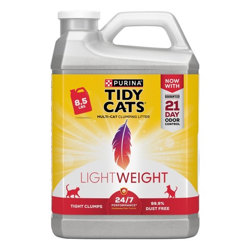 Purina Tidy Cats Lightweight 24 7 Performance Low Dust Clumping Scoop Scented Cat Kitty Litter For Multiple Cats 8.5lbs Target