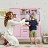 Kinder King Pretend Play Kitchen Wooden Toy Set for Kids w/Lights & Sounds, Utensils, Oven, Microwave, Gift for Boys Girls Age 3+ - 4 of 4