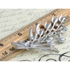 Anna-Kaci Multicolored Crystal Rhinestone Flower Floral Bouquet Wedding Banquet Brooch Pin - Multicolor - 3 of 4