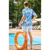 LA LEELA Men's Hawaiian Shirts Short Sleeve Button Down Shirt Mens Casual Shirts Holiday Tropical Beach Summer Party Shirts Funny - 3 of 4