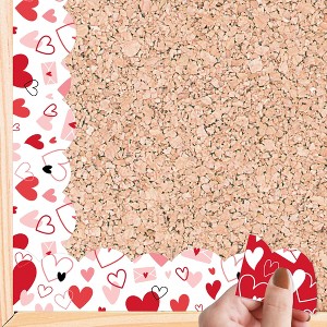 Big Dot of Happiness Valentine's Day Hearts - Scalloped Classroom Decor - Bulletin Board Borders - 51 Feet - 1 of 4