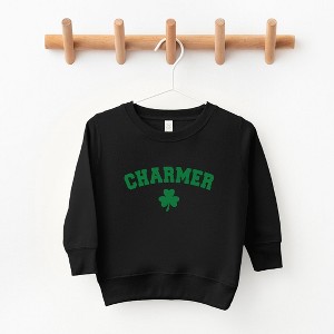 The Juniper Shop Charmer Clover Toddler Graphic Sweatshirt - 1 of 3