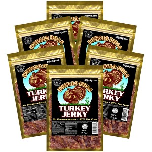 Buffalo Bills 2.6oz Turkey Jerky - Six 2.6oz Packs - 1 of 4