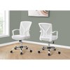 PAGED Swivel Office Chair Adjustable Height Desk Chair Ergonomic Gaming Chair with Chrome 5-Star Base for Office - 3 of 4