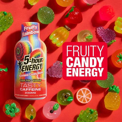 5 Hour Energy Fruity Rainbow Extra Strength Shot - 10pk - 19.3 fl oz